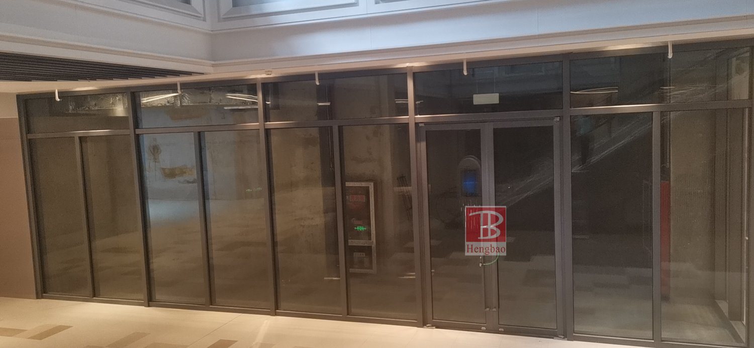 Европейский стандарт Bsen 1634 1h, 2h Огнестойкая остекленная перегородка